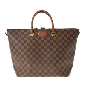 LOUIS VUITTON Damier Belmont Canvas Handbag
